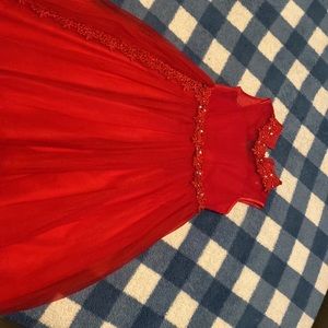 dress red beautiful